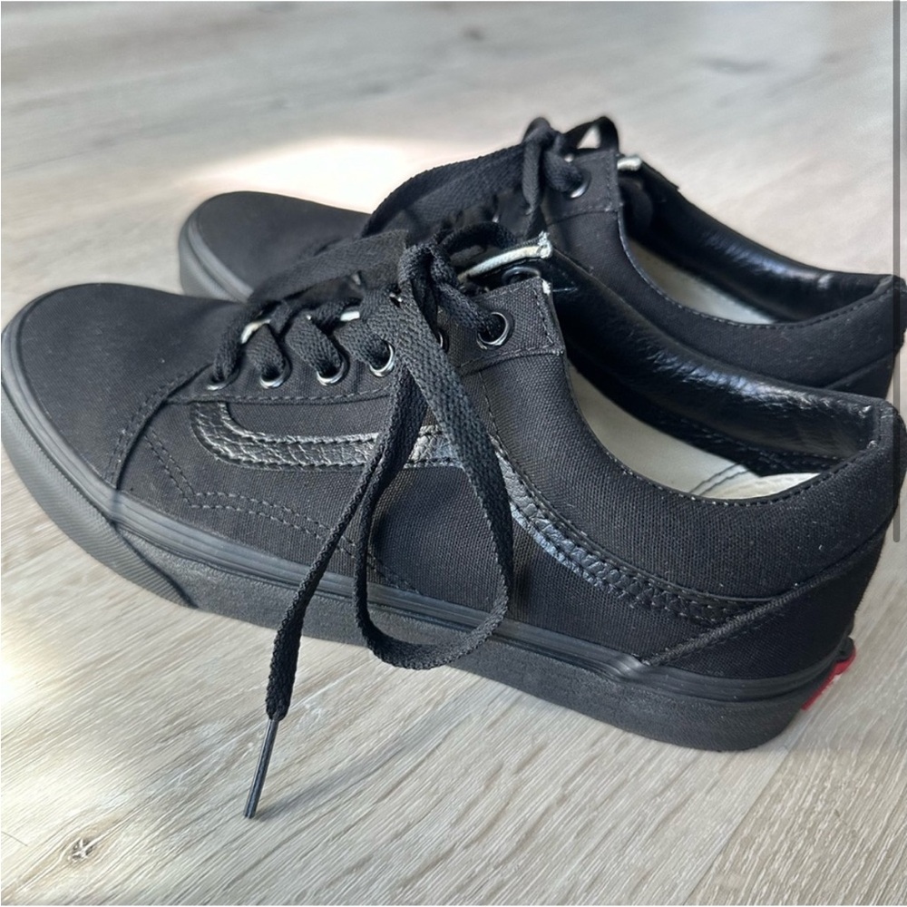 Black Canvas Shoes
